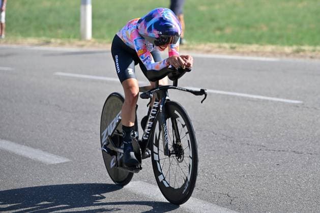 August 4, 2026, Lacets de Marsannay, France, Cycling, Tour de France Femmes, Stage 4, Individual Time Trial from Gevrey-Chambertin to Dijon, Kasia Niewiadoma Phinney, Canyon SRAM, Tour de France Femmes, Stage 4