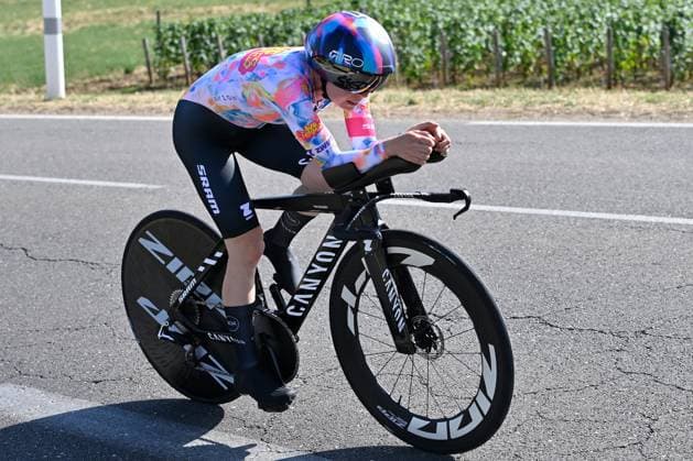 August 4, 2026, Lacets de Marsannay, France, Cycling, Tour de France Femmes, Stage 4, Individual Time Trial from Gevrey-Chambertin to Dijon, Antonia Niedermaier, Canyon SRAM, Tour de France Femmes, Stage 4