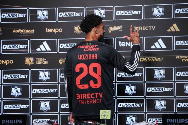 August 4, 2026, Santiago, Chile: Cape Verdean goalkeeper VOZINHA is unveiled as a new signing for the Chilean club Colo-Colo. Santiago Chile - ZUMAu105 20260804_zip_u105_018 Copyright: xManuelxUrzuax