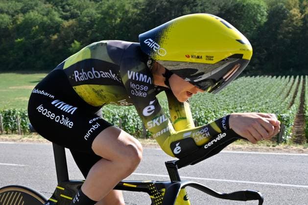 August 4, 2026, Lacets de Marsannay, France, Cycling, Tour de France Femmes, Stage 4, Individual Time Trial from Gevrey-Chambertin to Dijon, Femke de Vries, Team Visma Lease a Bike, Tour de France Femmes, Stage 4