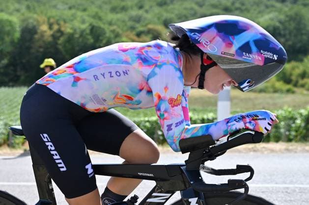 August 4, 2026, Lacets de Marsannay, France, Cycling, Tour de France Femmes, Stage 4: Individual Time Trial from Gevrey-Chambertin to Dijon, Mischa Bredewold, SD Worx, Tour de France Femmes, Stage 4