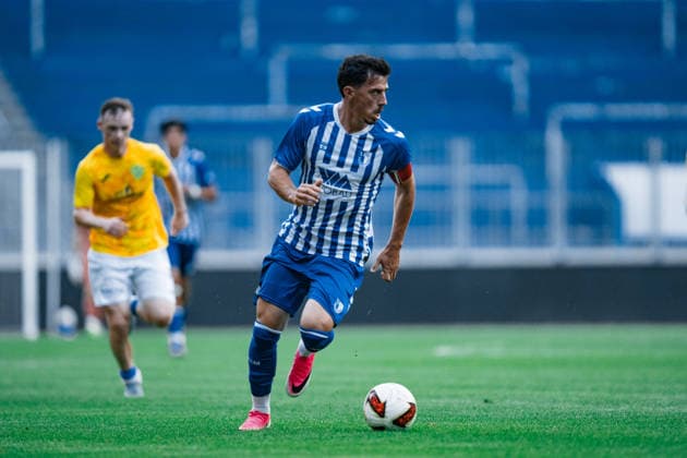 Germany Regional League Northeast 2026–2027, Matchday 3: 1 FC Magdeburg II vs. FSV 63 Luckenwalde, AVNET ARENA, Magdeburg, Stefan Korsch, 1 FC Magdeburg II, 10 on the ball Copyright: xTomxLauruschkatx