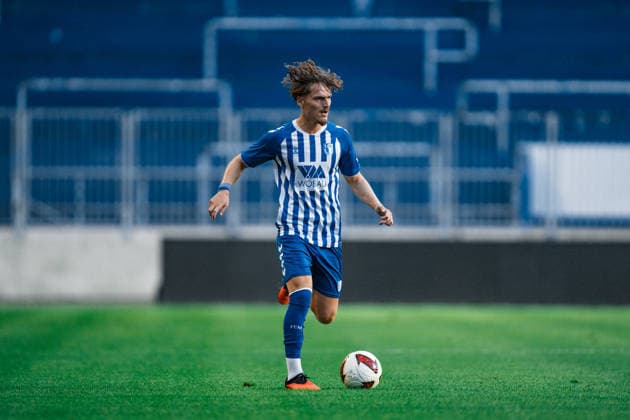 Germany Regional League Northeast 2026–2027, Matchday 3: 1 FC Magdeburg II vs. FSV 63 Luckenwalde, AVNET ARENA, Magdeburg, Nick Meier, 1 FC Magdeburg II, 20 on the ball Copyright: xTomxLauruschkatx