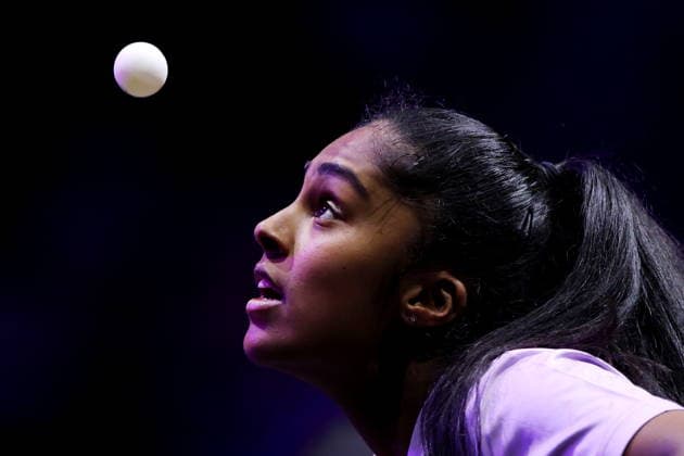 Prithika Pavade (FRA), AUGUST 4, 2026 - Table tennis, Tischtennis : WTT Champions Yokohama 2026 Women s singles round of 32 at Yokohama BUNTAI, Kanagawa, Japan. Noxthirdxpartyxsales  aflo_340073596 NaokixNishimurax