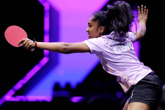 Prithika Pavade (FRA), AUGUST 4, 2026 - Table tennis, Tischtennis : WTT Champions Yokohama 2026 Women s singles round of 32 at Yokohama BUNTAI, Kanagawa, Japan. Noxthirdxpartyxsales  aflo_340073600 NaokixNishimurax