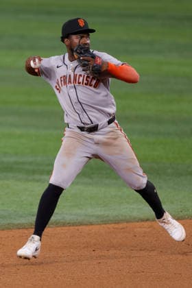 August 4, 2026, Arlington, Texas, USA: San Francisco Giants second baseman OSLEIVIS BASABE (39) in a baseball game, Tuesday, Aug. 4, 2026, in Arlington, Texas. Arlington USA - ZUMAa325 20260804_zsa_a325_030 Copyright: xDavidxBalleringxIix