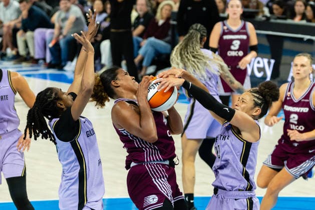 Basketball, WNBA, Golden State Valkyries v Toronto Tempo
