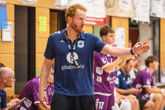 August 4, 2026, xovx, Lindencup Handball Tournament, HSG Wetzlar vs. TV Hüttenberg, Coach Stefan Kneer, TV Hüttenberg, Linden City Hall, Hesse, Germany, DE