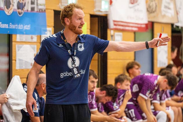 August 4, 2026, xovx, Lindencup Handball Tournament, HSG Wetzlar vs. TV Hüttenberg, Coach Stefan Kneer, TV Hüttenberg, Linden City Hall, Hesse, Germany, DE