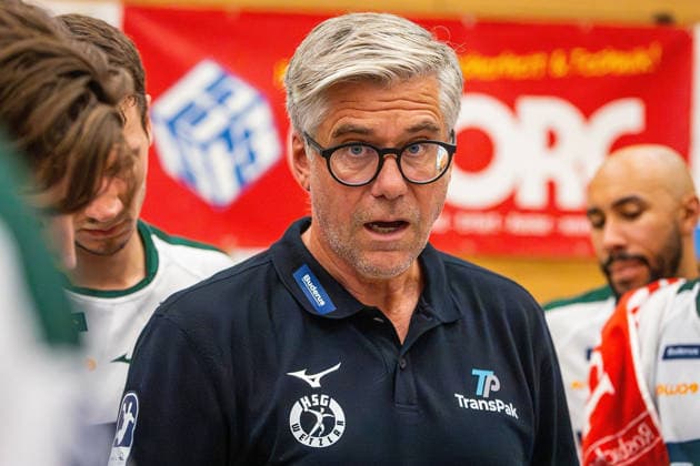 August 4, 2026, xovx, Lindencup Handball Tournament, HSG Wetzlar vs. TV Hüttenberg, Coach Runar Sigtryggsson, HSG Wetzlar, Linden City Hall, Hesse, Germany, DE