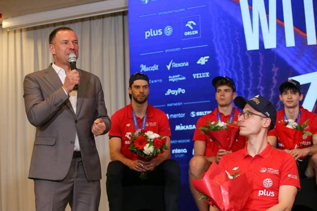 Volleyball, Nations League, Poland’s victory celebrated in Warsaw