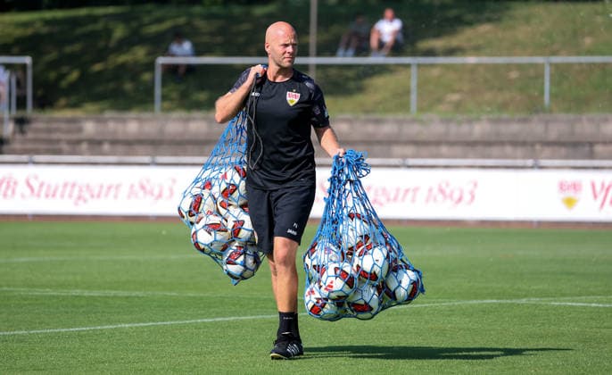 August 5, 2026, Germany, Grassau, Bundesliga, 2026–2027 season, VfB Stuttgart training camp, Assistant Coach Philip Kipp