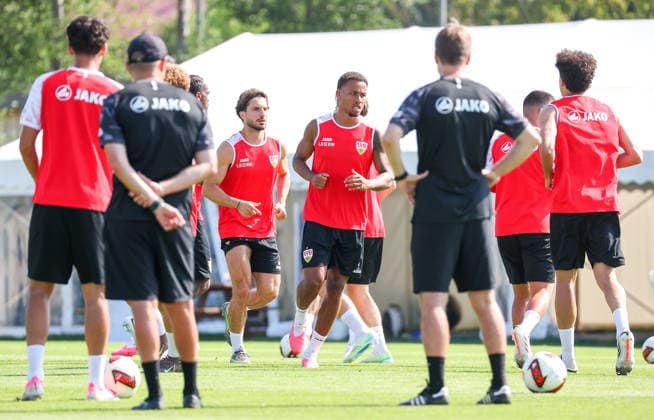 August 5, 2026, Germany, Grassau, Bundesliga, 2026–2027 season, VfB Stuttgart training camp, Nikolas Nartey