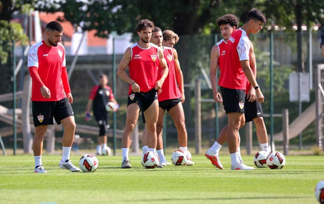 August 5, 2026, Germany, Grassau, Bundesliga, 2026–2027 Season, VfB Stuttgart Training Camp, Leonidas Stergiou