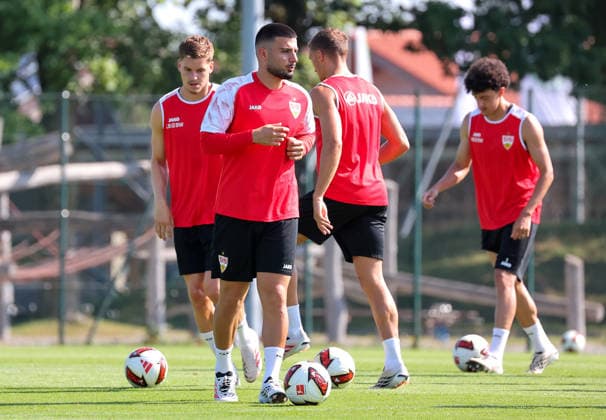 August 5, 2026, Germany, Grassau, Bundesliga, 2026–2027 season, VfB Stuttgart training camp, Deniz Undav