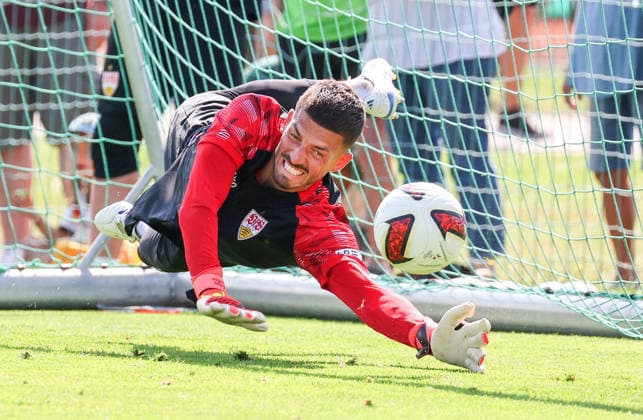 August 5, 2026, Germany, Grassau, Bundesliga, 2026–2027 season, VfB Stuttgart training camp, Fabian Bredlow