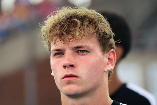 August 4, 2026, Soccer, Men s, Friendly, 2026–2027 Season, Racing Strasbourg vs. SV 07 Elversberg, Cole Campbell, SV 07 Elversberg, Haguenau, Parc des Sports de Haguenau, Grand Est, France, FRA Copyright: xSebastianxBachx
