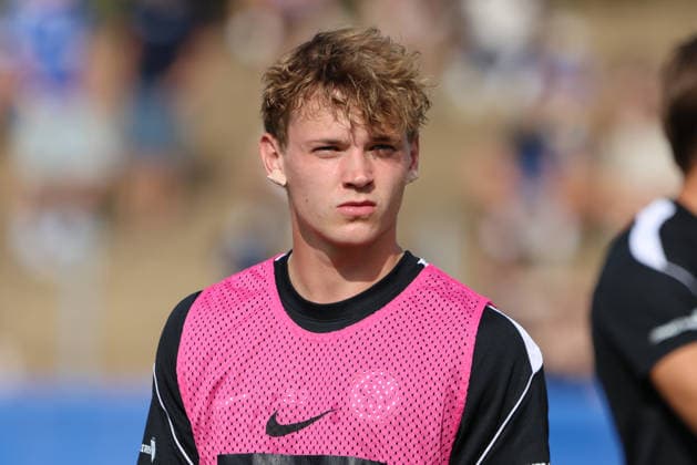 August 4, 2026, Soccer, Men s, Friendly, 2026–2027 Season, Racing Strasbourg vs. SV 07 Elversberg, Cole Campbell, SV 07 Elversberg, Haguenau, Parc des Sports de Haguenau, Grand Est, France, FRA Copyright: xSebastianxBachx