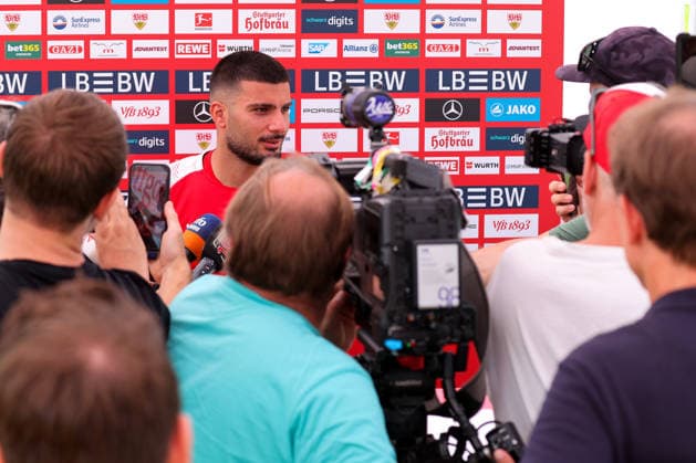 August 5, 2026, Germany, Grassau, Bundesliga, 2026–2027 season, VfB Stuttgart training camp, Deniz Undav