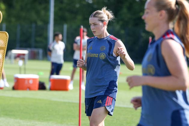 Alara Sehitler, FC Bayern Munich, 14, GER, FC Bayern Munich Women s Training, Soccer, Google Pixel Women s Bundesliga, 2026–2027 Season, August 5, 2026, GER, FC Bayern Munich Women s Training, Soccer, Google Pixel Women s Bundesliga, 2026–2027 Season, August 5, 2026, Munich Copyright: xEibner-Pressefoto JennixMaulx EP_JML