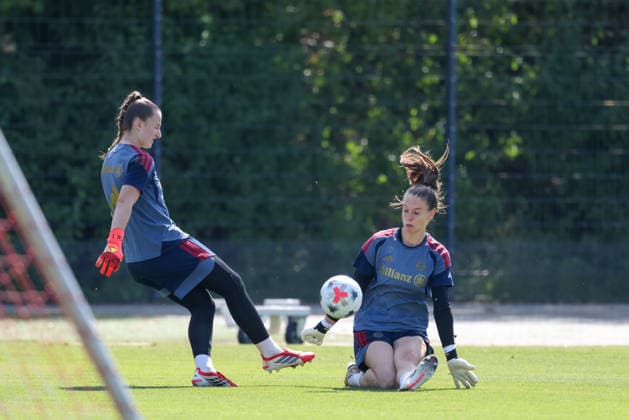 Ena Mahmutovic, FC Bayern Munich, 01, GER, FC Bayern Munich Women s Training, Soccer, Google Pixel Women s Bundesliga, 2026–2027 Season, August 5, 2026, GER, FC Bayern Munich Women s Training, Soccer, Google Pixel Women s Bundesliga, 2026–2027 Season, August 5, 2026, Munich Copyright: xEibner-Pressefoto JennixMaulx EP_JML