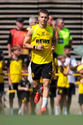 August 5, 2026, Soccer, Borussia Dortmund Training Session Konstantinos Karetsas Borussia Dortmund Dortmund BVB Training Facility NRW Germany xRHR PHOTO DEx Copyright: DennisxEwert RHR-FOTOx RHR-FOTO DE