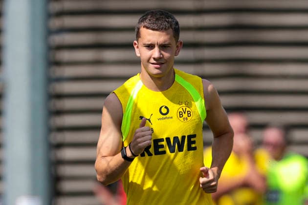 August 5, 2026, Soccer, Borussia Dortmund Training Session Konstantinos Karetsas Borussia Dortmund Dortmund BVB Training Facility NRW Germany xRHR PHOTO DEx Copyright: DennisxEwert RHR-FOTOx RHR-FOTO DE