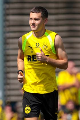 August 5, 2026, Soccer, Borussia Dortmund Training Session Konstantinos Karetsas Borussia Dortmund Dortmund BVB Training Facility NRW Germany xRHR PHOTO DEx Copyright: DennisxEwert RHR-FOTOx RHR-FOTO DE