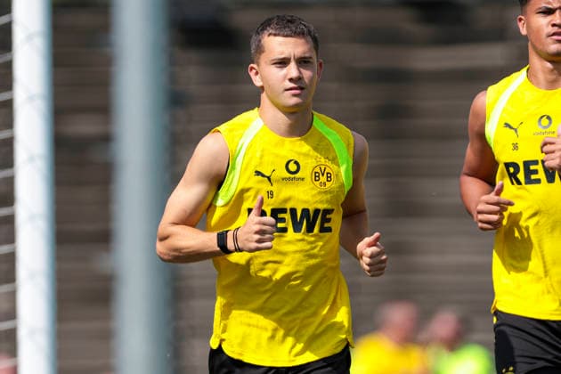 August 5, 2026, Soccer, Borussia Dortmund Training Session Konstantinos Karetsas Borussia Dortmund Dortmund BVB Training Facility NRW Germany xRHR PHOTO DEx Copyright: DennisxEwert RHR-FOTOx RHR-FOTO DE