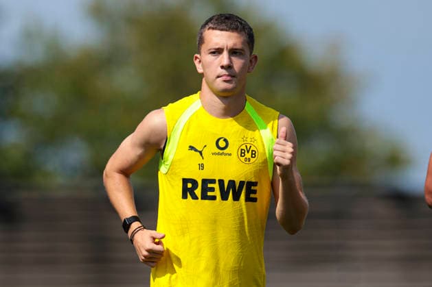 August 5, 2026, Soccer, Borussia Dortmund Training Session Konstantinos Karetsas Borussia Dortmund Dortmund BVB Training Facility NRW Germany xRHR PHOTO DEx Copyright: DennisxEwert RHR-FOTOx RHR-FOTO DE