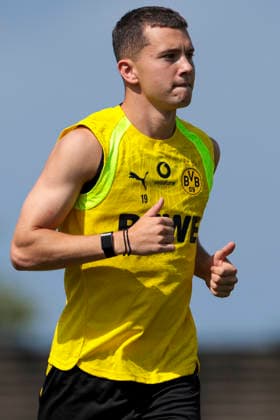 August 5, 2026, Soccer, Borussia Dortmund Training Session Konstantinos Karetsas Borussia Dortmund Dortmund BVB Training Facility NRW Germany xRHR PHOTO DEx Copyright: DennisxEwert RHR-FOTOx RHR-FOTO DE