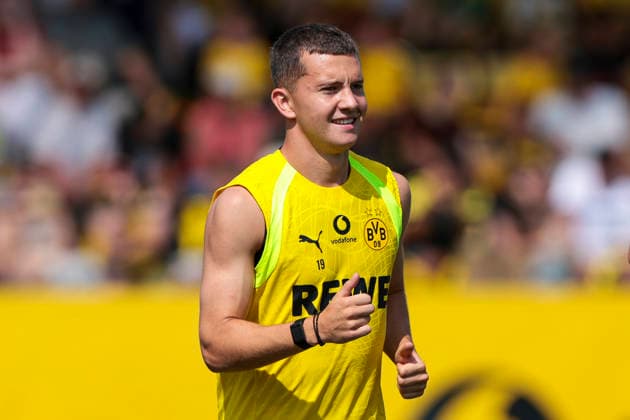 August 5, 2026, Soccer, Borussia Dortmund Training Session Konstantinos Karetsas Borussia Dortmund Dortmund BVB Training Facility NRW Germany xRHR PHOTO DEx Copyright: DennisxEwert RHR-FOTOx RHR-FOTO DE