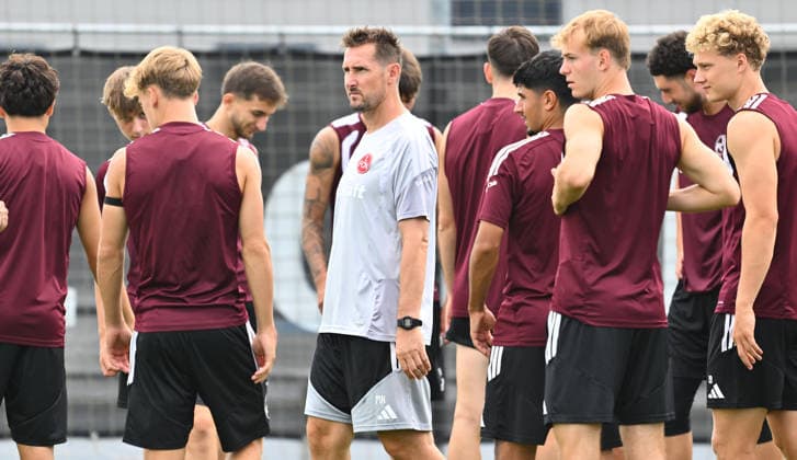 Football, 2nd Bundesliga, 1. FC Nürnberg, Training
