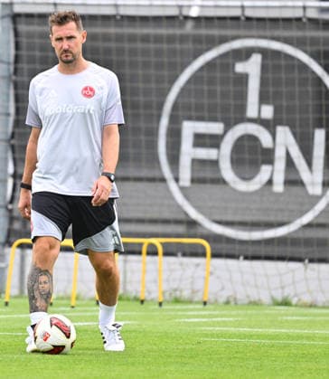 August 5, 2026 Soccer 2 Bundesliga 2026–2027 Season 1. FC Nürnberg Nuremberg FCN Club Training Sports Photo Zink xwoxzix Miroslav Miro Klose Coach 1. FC Nürnberg FCN