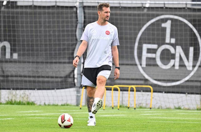 August 5, 2026 Soccer 2 Bundesliga 2026–2027 Season 1. FC Nürnberg Nuremberg FCN Club Training Sports Photo Zink xwoxzix Miroslav Miro Klose Coach 1. FC Nürnberg FCN