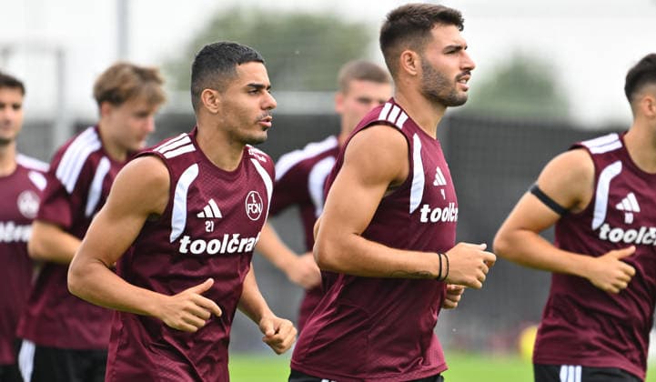 August 5, 2026 Soccer 2 Bundesliga 2026–2027 Season 1 FC Nuremberg Nuremberg FCN Club Training Sports Photo Zink xwoxzix Ioannis Masouras 21, 1 FC Nuremberg FCN Alexios Kalogeropoulos 4, 1 FC Nuremberg FCN