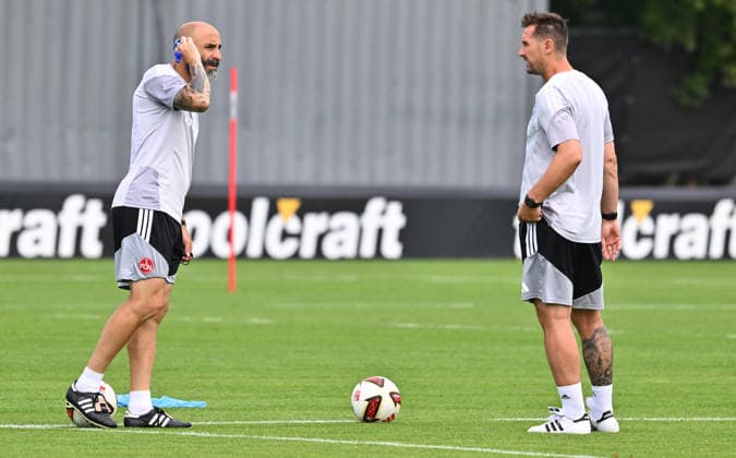 August 5, 2026 Soccer 2 Bundesliga 2026–2027 Season 1. FC Nürnberg Nuremberg FCN Club Training Sports Photo Zink xwoxzix Javier Pinola Assistant Coach 1. FC Nürnberg FCN Miroslav Miro Klose Head Coach 1 FC Nuremberg FCN