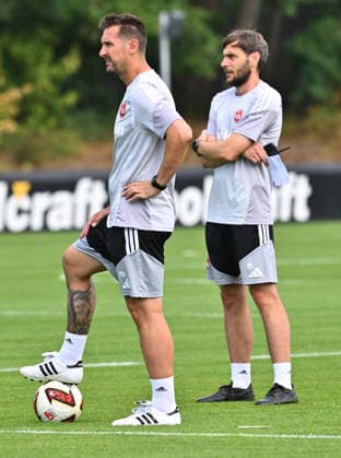 August 5, 2026 Soccer 2 Bundesliga 2026–2027 Season 1. FC Nürnberg Nuremberg FCN Club Training Sports Photo Zink xwoxzix Miroslav Miro Klose Head Coach 1. FC Nürnberg FCN Matthias Kreutzer Assistant Coach 1 FC Nuremberg FCN