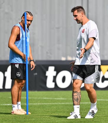August 5, 2026 Soccer 2 German Bundesliga 2026–2027 Season 1 FC Nuremberg Nuremberg FCN Club Training Sports Photo Zink xwoxzix Rafael Lubach 18, 1 FC Nuremberg FCN Miroslav Miro Klose Coach 1 FC Nuremberg FCN