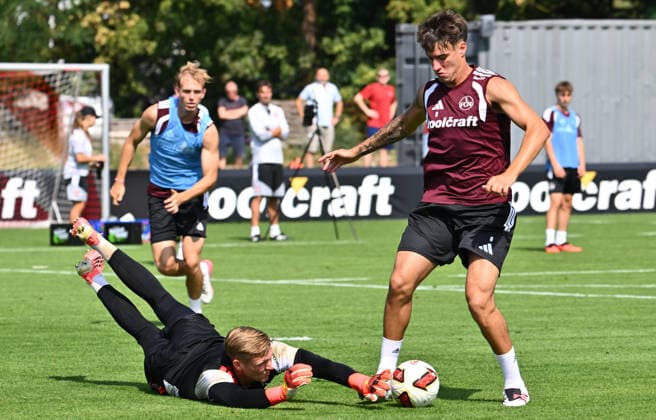 August 5, 2026 Soccer 2 Bundesliga 2026–2027 Season 1 FC Nuremberg FCN Club Training Sports Photo Zink xwoxzix Jan Reichert 1, 1 FC Nuremberg FCN Javier Fernandez 8, 1 FC Nuremberg FCN