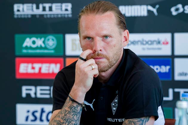 Coach Eugen Polanski of Borussia Mönchengladbach answers journalists questions at a press conference during Borussia Mönchengladbach s training camp, Birkenmoos Stadium on August 5, 2026, in Rottach Egern, Germany. Photo by Marco Steinbrenner, DeFodi Images. Coach Eugen Polanski of Borussia Mönchengladbach answers journalists’ questions at the press conference during the Borussia Mönchengladbach training camp at Birkenmoos Stadium on August 5, 2026 in Rottach Egern, Germany. Photo by Marco Steinbrenner, DeFodi Images. Photo by Marco Steinbrenner, DeFodi Images.