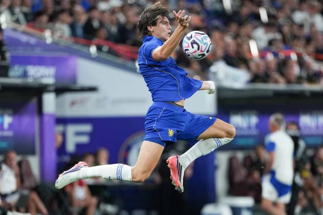 RECORD DATE NOT STATED Hong Kong Football Festival 2026 - Chelsea F.C. VS Juventus Marco Palestra of Chelsea F.C. during a match of Chelsea Football Club and Juventus at Kai Tan Stadium during the Hong Kong Football Festival 2026 on August 5, 2026 in Hong Kong. (Photo by Ellan Mad Nexpher Images) Hong Kong
