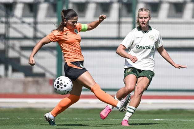 August 5, 2026: Mathilde Janzen of Hammarby during the UEFA Women’s Champions League qualifying match between Hammarby and Apolonia on August 5, 2026 in Biella. Photo by Daniele Buffa. BILDBYRAN COP 18 XY0120 soccer football UEFA Women s Champions League Hammarby Apolonia women s BBENG qualifiers  Copyright: DanielexBuffa BB260805BB211