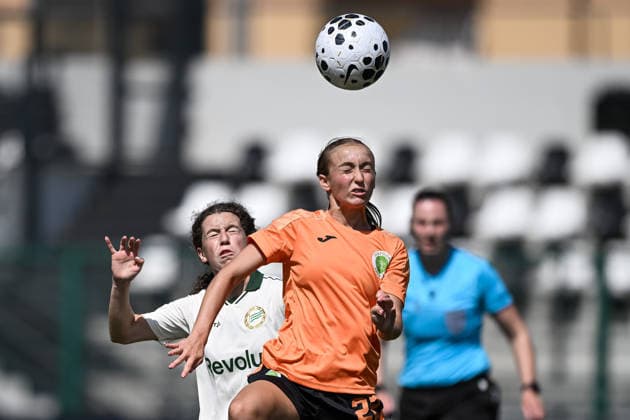 August 5, 2008: Inés Lorenius of Hammarby during the UEFA Women’s Champions League qualifying match between Hammarby and Apolonia on August 5, 2026 in Biella. Photo by Daniele Buffa, BILDBYRAN COP 18 XY0120. soccer, football, UEFA Women’s Champions League, Hammarby, Apolonia, women’s, BBENG, qualifiers Copyright: DanielexBuffa BB260805BB214
