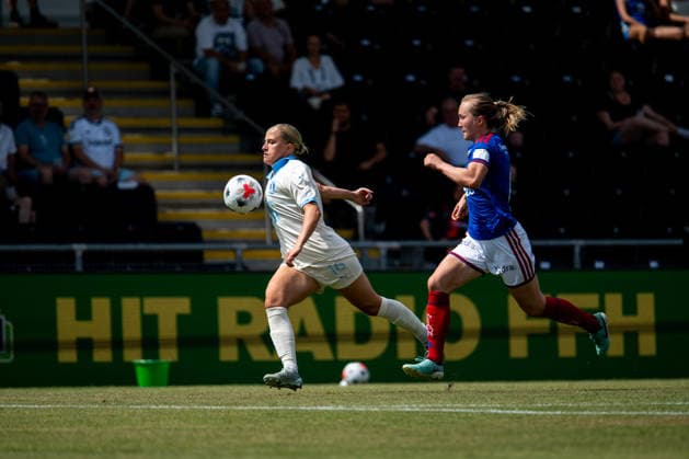 August 5, 2026, GER, Soccer, Women s, UEFA Women s Champions League, 2026–2027 season, Qualifying tournament, Semifinal: Tuva Skoog (Malmö FF) vs. Selma Pettersen (Valerenga IF), 16, Frankfurt am Main, Stadion am Brentanobad, Hesse, Germany Copyright: xNordphoto Memmlerx