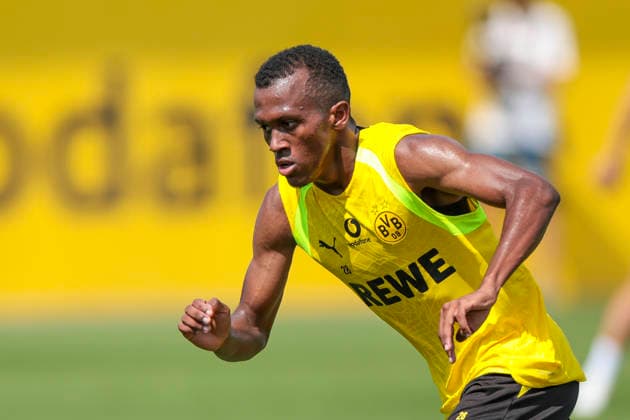 August 5, 2026, Soccer, Borussia Dortmund Training, Justin Lerma, Borussia Dortmund, BVB Training Facility, NRW, Germany, xRHR, PHOTO DEx Copyright: DennisxEwert RHR-FOTOx RHR-FOTO DE