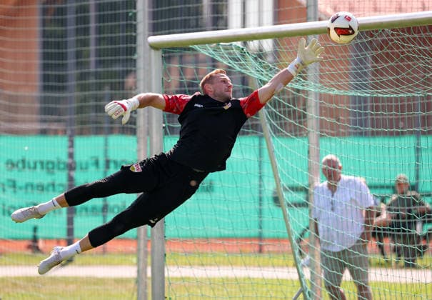 August 5, 2026, Germany, Grassau, Bundesliga, 2026–2027 season, VfB Stuttgart training camp, Marius Funk