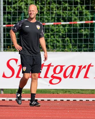 August 5, 2026, Germany, Grassau, Bundesliga, 2026–2027 season, VfB Stuttgart training camp, Head Coach Philip Kipp