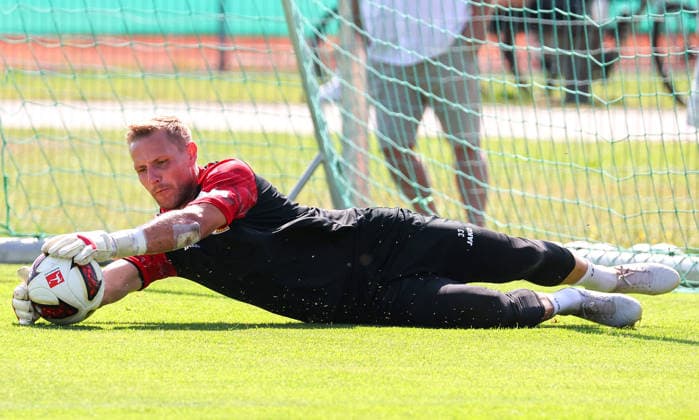 August 5, 2026, Germany, Grassau, Bundesliga, 2026–2027 season, VfB Stuttgart training camp, Marius Funk