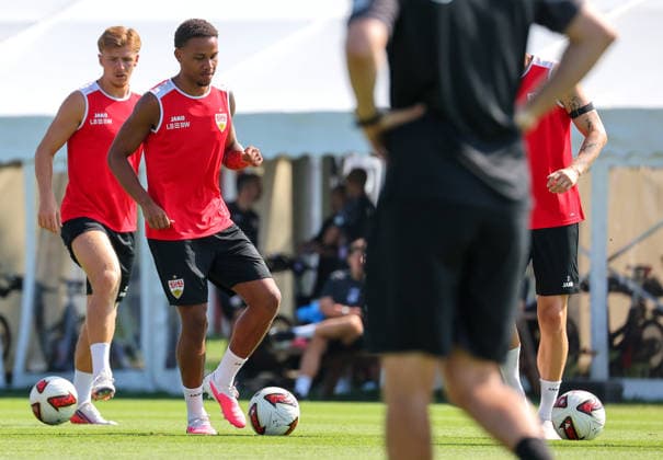 August 5, 2026, Germany, Grassau, Bundesliga, 2026–2027 season, VfB Stuttgart training camp, Nikolas Nartey